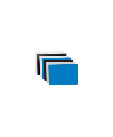 Įrišimo nugarėlės chromuotos, 250g/m2, 100vnt., mėlynos sp.