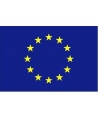 Siiditrükis EU lipp 170x100cm, karabiinidega, mastile kinnitamiseks