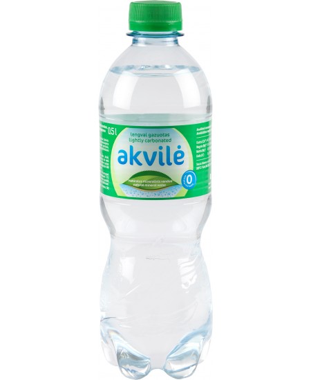 Mineralinis vanduo AKVILĖ, 500 ml, gazuotas