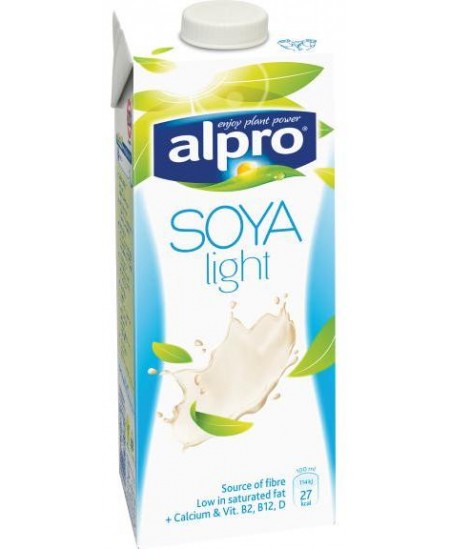 Jook ALPRO, soja naturaalne light, 1 l