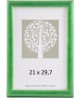 Pildiraam, puidust, 21x30 cm (A4), roheline