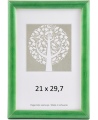 Pildiraam, puidust, 21x30 cm (A4), roheline