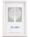 Pildiraam, puidust, 21x30 cm (A4), valge