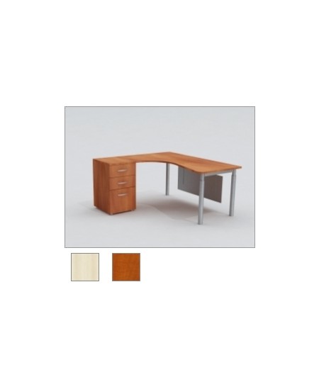 Töölaud ST1, metalljalgadel