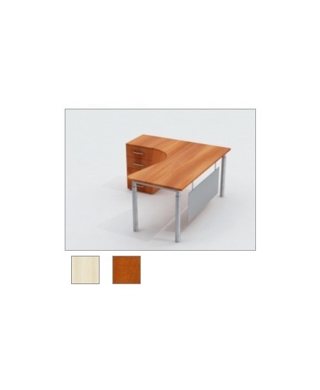 Töölaud ST1R, metallkarkassil