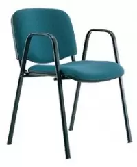 Kėdė ISO W, stabili, be ratukų, su porankiais