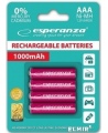 Laetavad patareid ESPERANZA HR03 (AAA), 1000 mAh, 4 tk