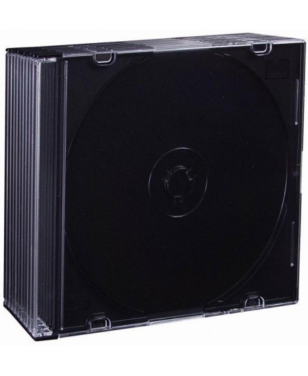 CD/DVD ümbris, õhuke, läbipaistev, 10 tk