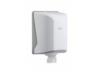 Popierinių rankšluosčių ritiniais laikiklis MAXI Centerfeed VIALLI, baltas