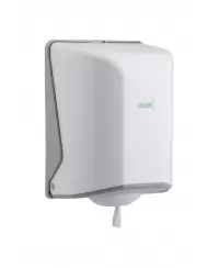 Popierinių rankšluosčių ritiniais laikiklis MINI Feed Point VIALLI, baltas