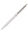 Automaatne pastapliiats ICO ORION, 0.8 mm, valge korpus, sinine