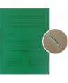 Pappmapp klambriga ja arhiivi pealkirjaga SM-LT, 300 g / m2, A4, roheline