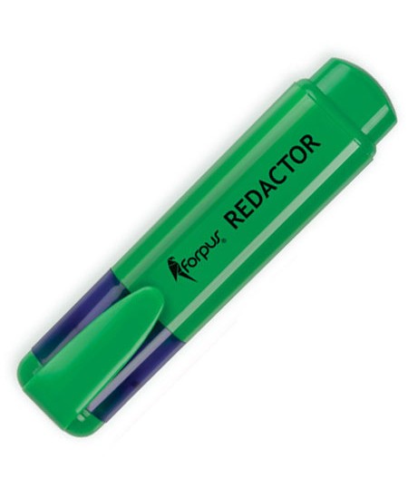 Tekstimarker FORPUS Redactor, roheline