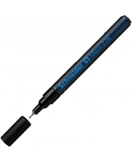 Marker SCHNEIDER Paint Marker Maxx 278, 0,8 mm, must