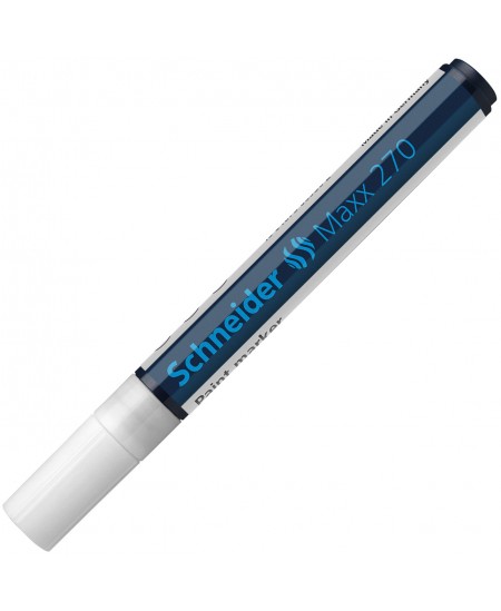 Marker SCHNEIDER Paint Marker Maxx 270, 1-3 mm, valge