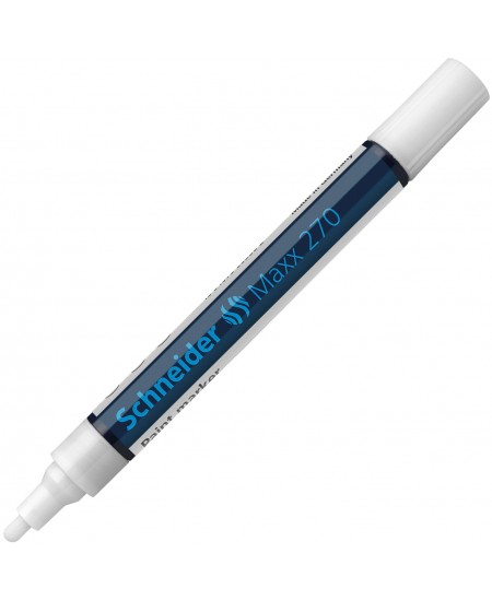 Marker SCHNEIDER Paint Marker Maxx 270, 1-3 mm, valge