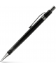 Automaatne pliiats ERICH KRAUSE Black pointer, must korpus, 0,5 mm