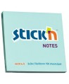 Märkmelehed STICK´N, 76x76 mm, 100 lehte, pastelsinine
