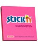 Märkmelehed STICK´N, 76x76 mm, 100 lehte, erkroosa