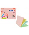 Maagiline kleepuv märkmelehtede kuup STICK´N Magic Pastel, 76x76 mm, 100 lehte