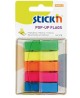 Kleepuvad järjehoidjad STICK´N, 12x45 mm, 5 x 40 tk.