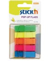 Kleepuvad järjehoidjad STICK´N, 12x45 mm, 5 x 40 tk.