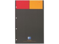 Bloknotas OXFORD INTERNATIONAL, A4+ formatas, 80 lapų langeliais, 80g/m2