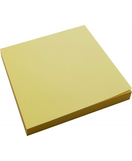 Märkmelehed FORPUS PREMIUM, 75x75 mm, 100 lehte, kollased