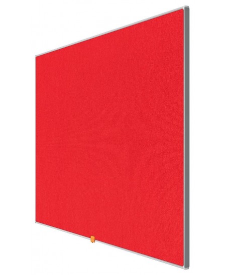 Stend NOBO, laiekraan, 122x69 cm, 55, alumiiniumraam, punane