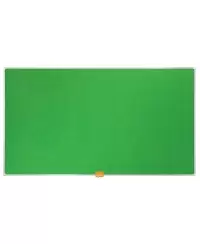 Skelbimų lenta NOBO, plačiaekranė, 188x106 cm, 85", aliuminio rėmas, žalia