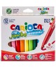 Viltpliiatsid CARIOCA Jumbo, jämedad, 12 värvi