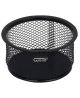 Perforeeritud metallist kirjaklambritops GRAND GR-010, must
