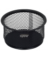 Perforeeritud metallist kirjaklambritops GRAND GR-010, must