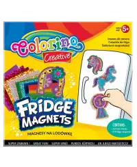 Šaldytuvo magnetukų kūrybinis rinkinys COLORINO Mix Nr. 2