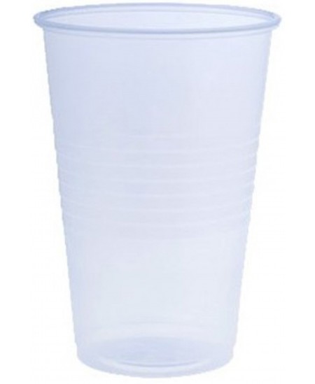 Skaidrios, ekologiškos stiklinės skirtos gėrimams iki +40°C. 300 ml, 50 vnt.