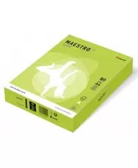 Spalvotas popierius MAESTRO COLOR, 80g/m2, A4, 500 lapų, gelsvai žalia (Lime Green)