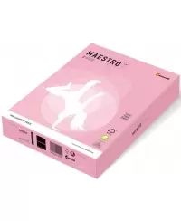 Spalvotas popierius MAESTRO COLOR, 160g/m2, A4, 250 lapų, rožinė (Pink)