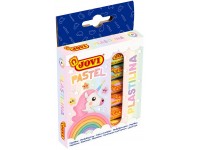 Plastilinas JOVI, 15 g, 6 pastelinės spalvos