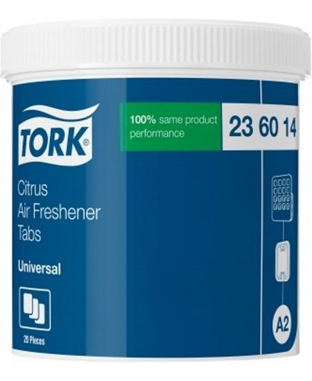 Rippuv õhuvärskendaja TORK Universal (A2), 236014, sidrunilõhn, 20 tk.