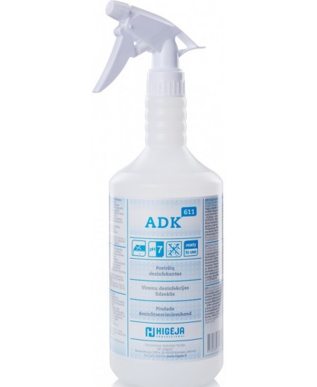 Paviršių dezinfekantas ADK-611, 1 l