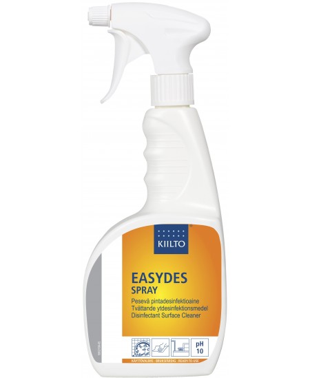 Valymo ir dezinfekavimo priemonė KIILTO EASYDES Spray, su purkštuku, 750 ml