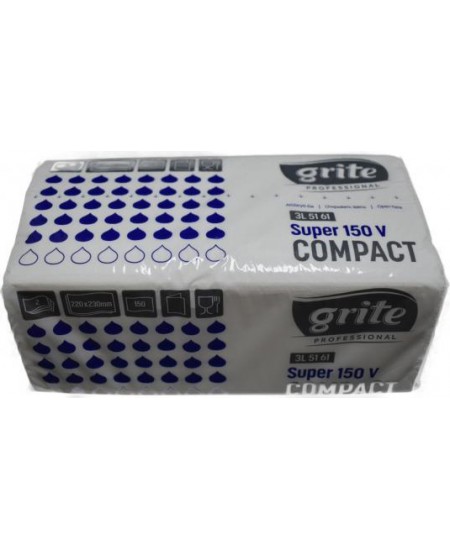 Paberrätikud GRITE SUPER 150 V Compact, 1 pakk