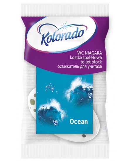 WC rippuv õhuvärskendaja-seep KOLORADO Ocean, 35 g