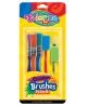 Suure harjaga pintslid COLORINO, 6 tk