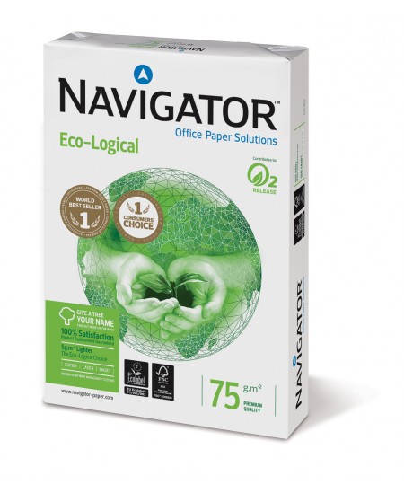 Paber NAVIGATOR Eco-Logical, 75 g/m2, A3, 500 lehte