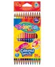 Värvilised kolmnurksed pliiatsid COLORINO, 24 värvi