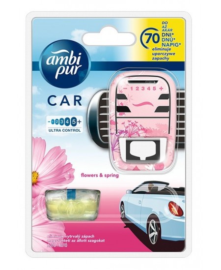 Auto õhuvärskendaja AMBI PUR Car Flowers, 7 ml