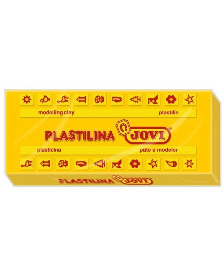 Plastiliin JOVI, 350g, tumekollane