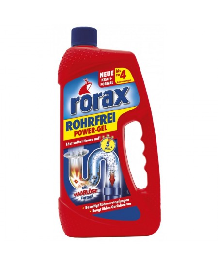 Nutekamųjų vamzdžių valiklis RORAX, 1000 ml
