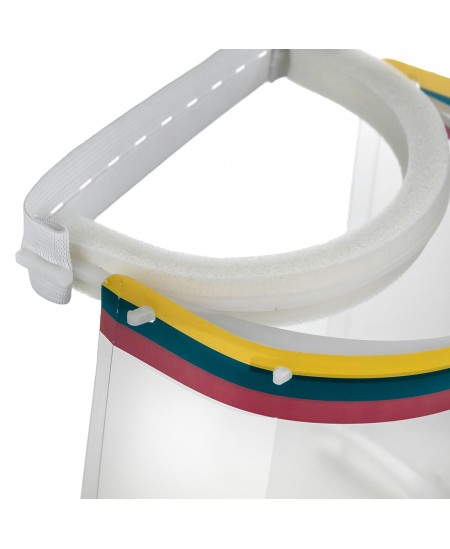 Kaitsev näosirm ülemise võruga